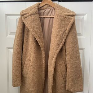 Kenzie Faux Fur Teddy Coat